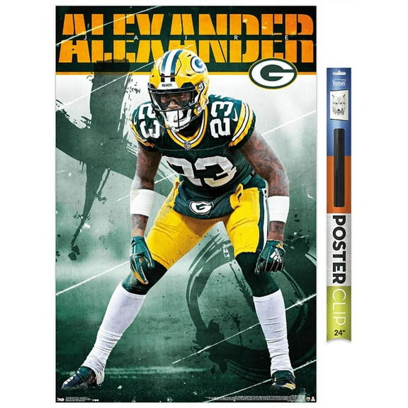 NFL Green Bay Packers - Jaire Alexander 19 Wall Poster, 22.375" x 34"