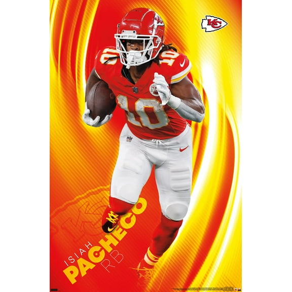 NFL Kansas City Chiefs - Isiah Pacheco 24 Wall Poster, 22.375" x 34"