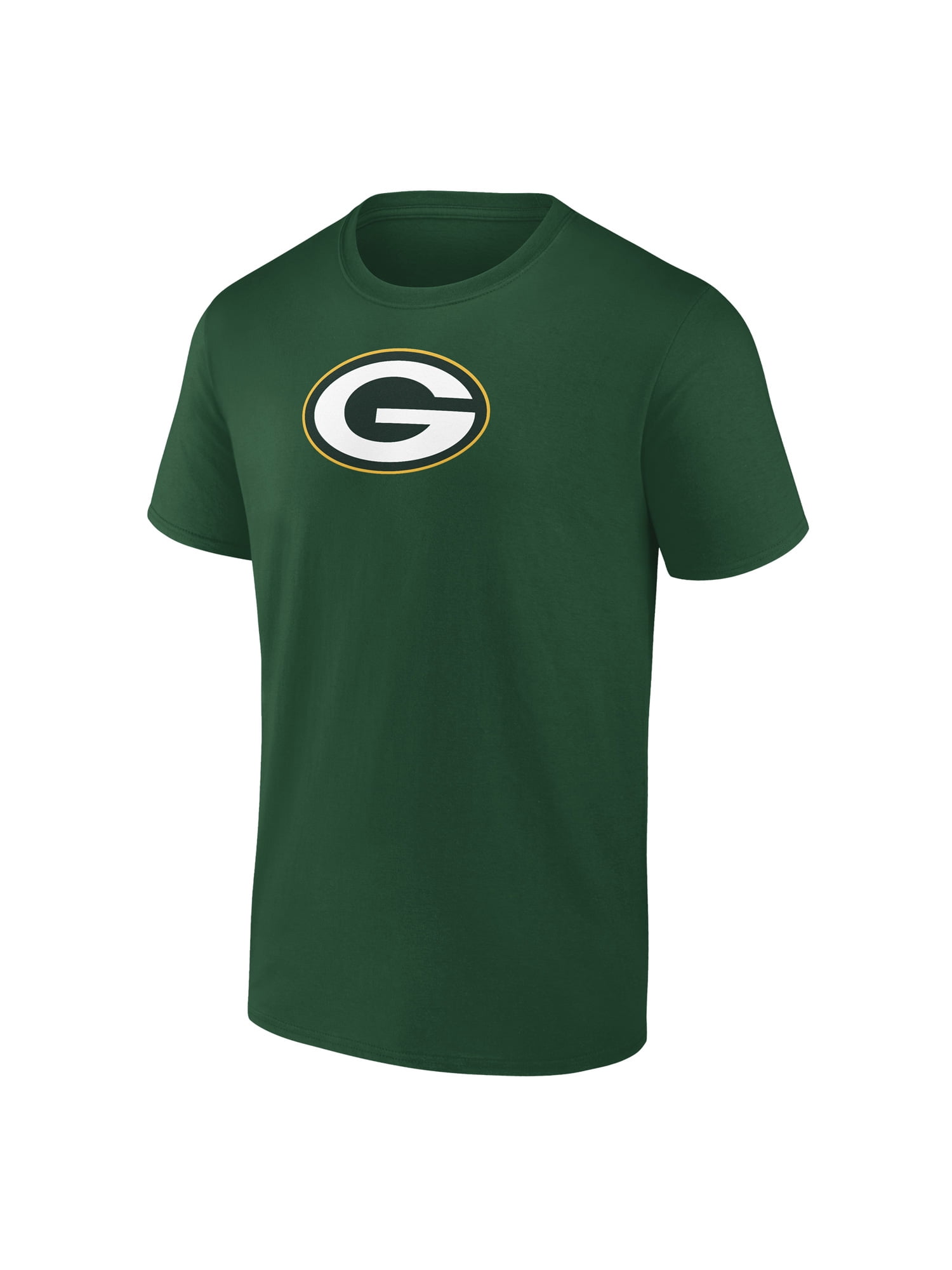 NFL Green Bay Packers Men's Cotton Green Short Sleeve T-Shirt