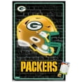 thumbnail image 1 of NFL Green Bay Packers - Neon Helmet 23 Wall Poster, 14.725" x 22.375", 1 of 5