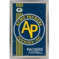 thumbnail image 1 of NFL Green Bay Packers - Retro Logo 14 Wall Poster, 14.725" x 22.375", Framed, 1 of 5