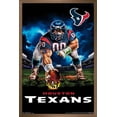 thumbnail image 1 of NFL Houston Texans - 3 Point Stance 19 Wall Poster, 14.725" x 22.375", Framed, 1 of 3