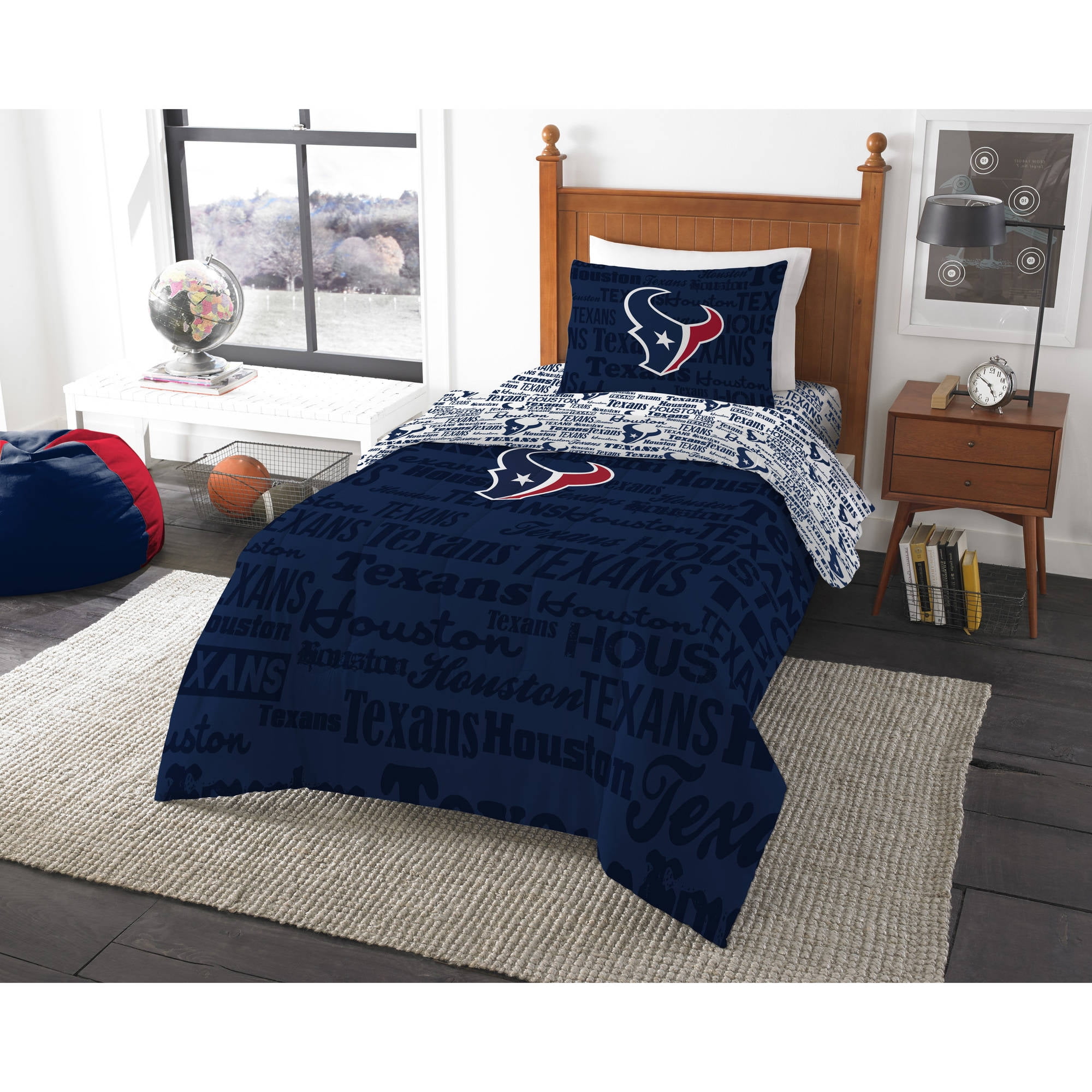 Houston Texans Full/Queen Bedding Comforter Set