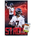 thumbnail image 1 of NFL Houston Texans - C.J. Stroud 24 Wall Poster with Push Pins, 14.725" x 22.375", 1 of 4