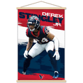 thumbnail image 1 of NFL Houston Texans - Derek Stingley Jr. 23 Wall Poster with Magnetic Frame, 22.375" x 34", 1 of 5