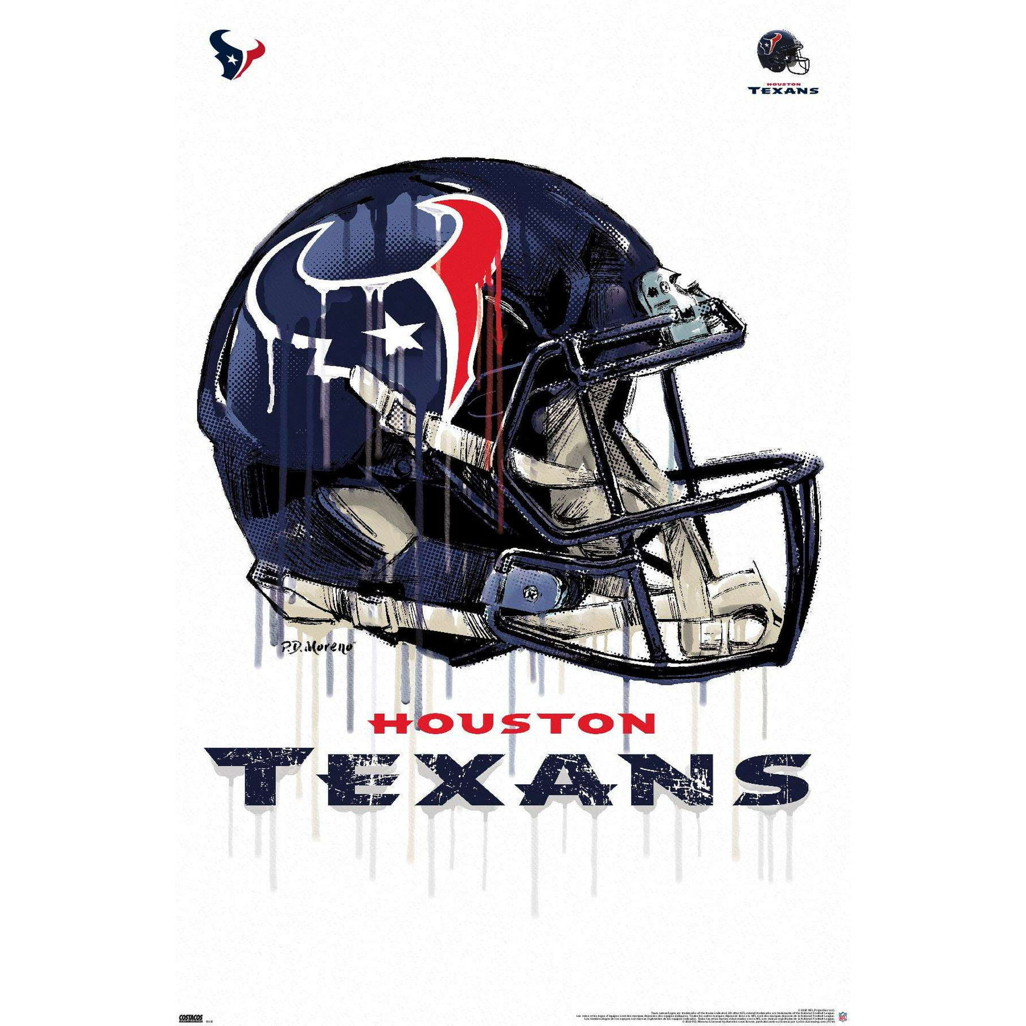 Trends International NFL Dallas Cowboys - Helmet 16 Wall Poster