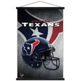 thumbnail image 1 of NFL Houston Texans - Helmet 15 Wall Poster with Magnetic Frame, 22.375" x 34", 1 of 5