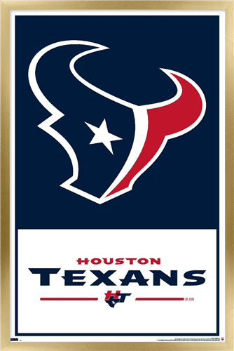 NFL Houston Texans - Logo 21 Wall Poster, 22.375' x 34' 