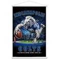 thumbnail image 1 of NFL Indianapolis Colts - End Zone 17 Wall Poster with Wooden Magnetic Frame, 22.375" x 34", 1 of 3