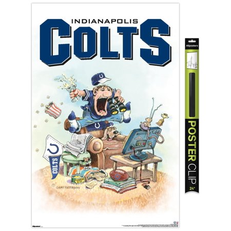 NFL Indianapolis Colts - Gary Patterson #1 Fan 26 Wall Poster, 22.375" x 34"
