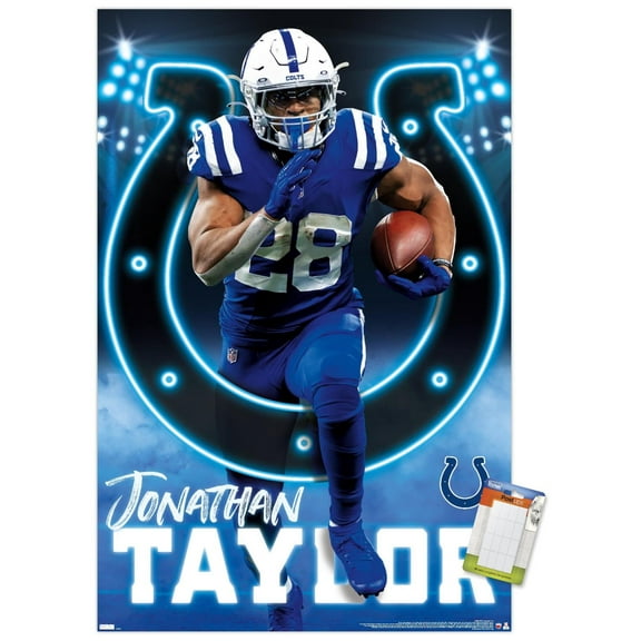 NFL Indianapolis Colts - Jonathan Taylor 22 Wall Poster, 14.725" x 22.375"