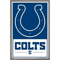 NFL Indianapolis Colts - Logo 21 Wall Poster, 14.725" x 22.375", Framed