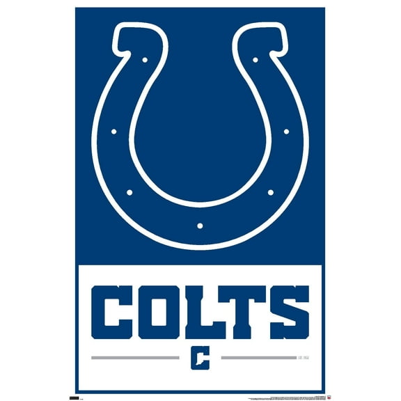 NFL Indianapolis Colts - Logo 21 Wall Poster, 22.375" x 34"