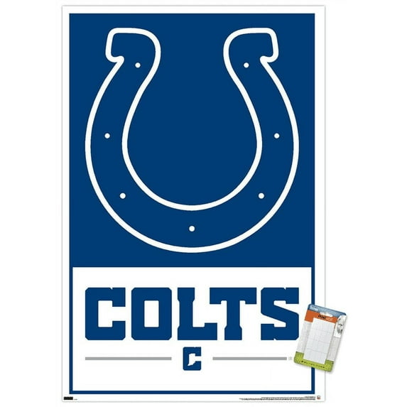 NFL Indianapolis Colts - Logo 21 Wall Poster, 22.375" x 34"