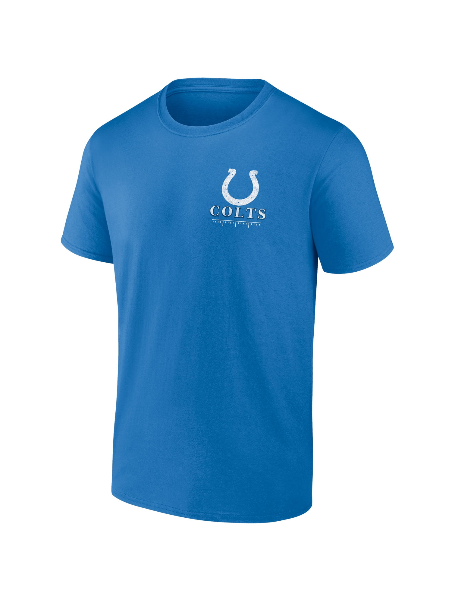 NFL Indianapolis Colts Men's Cotton Faded Royal Short Sleeve T-Shirt