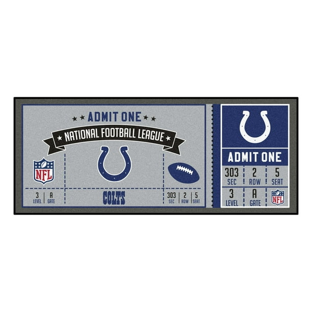 早割 リフト券 NFL - Indianapolis Colts Ticket Runner 30 輸入版カレンダー