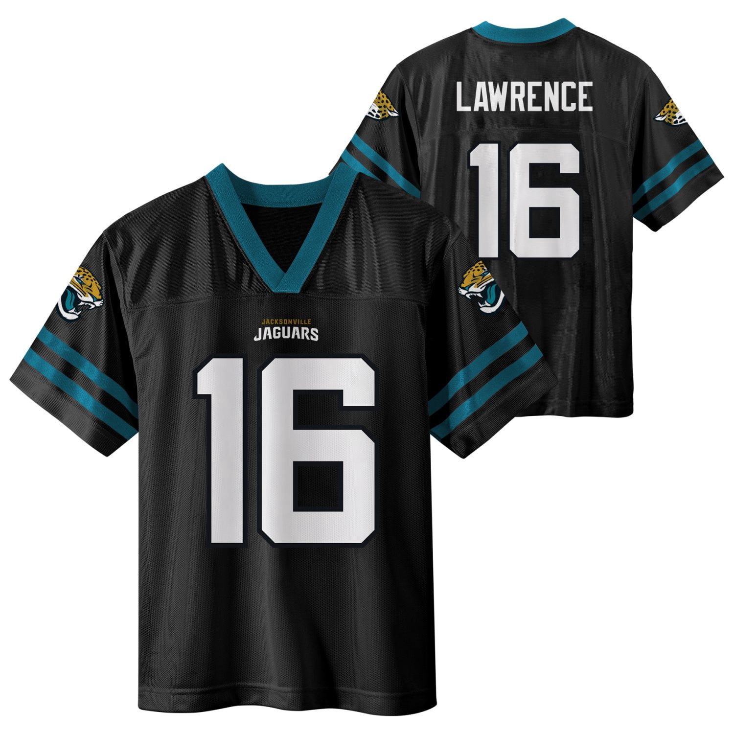 NFL JACKSONVILLE JAGUARS Boys Jersey Game Day Fan Apparel -Lawrence