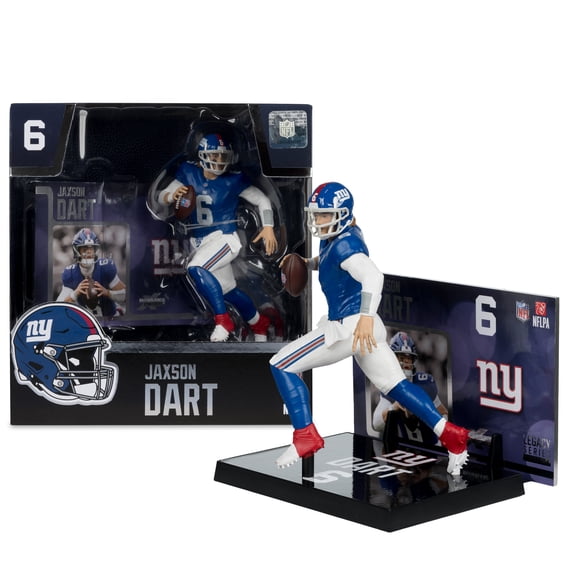 Jaxson Dart (NFL: New York Giants) 7" Posed Figure McFarlane's SportsPicks #54