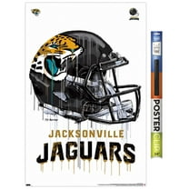 NFL JacksonVille Jaguars - Drip Helmet 20 Wall Poster, 22.375" x 34"