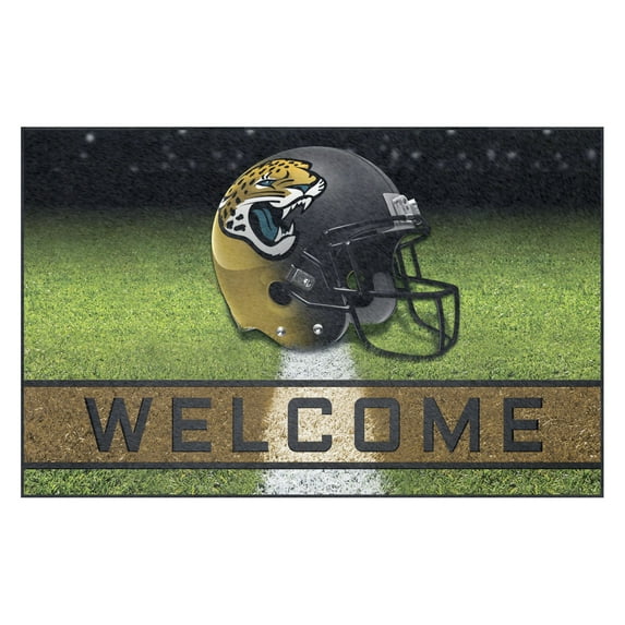 NFL - Jacksonville Jaguars Crumb Rubber Door Mat 18 x30