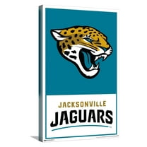 NFL Jacksonville Jaguars - Logo 21 Canvas Wall Poster, 14.725" x 22.375"