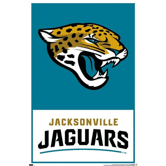 NFL Jacksonville Jaguars - Logo 21 Wall Poster, 14.725" x 22.375"
