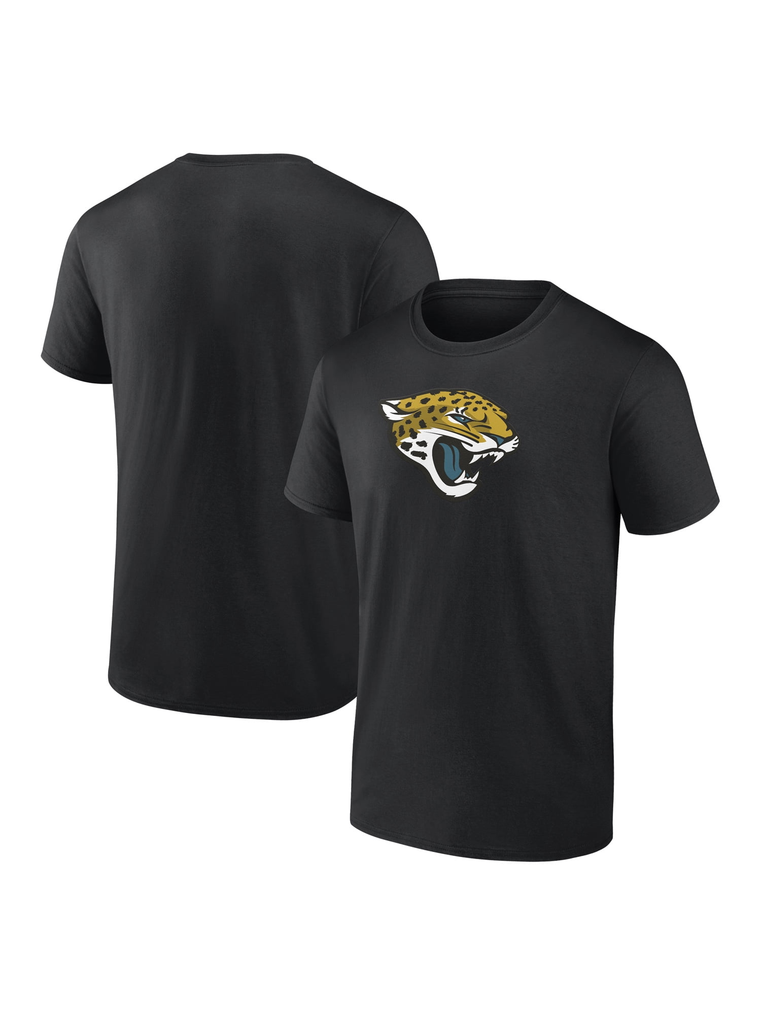 NFL Jacksonville Jaguars Men's Cotton Black Short Sleeve T-Shirt