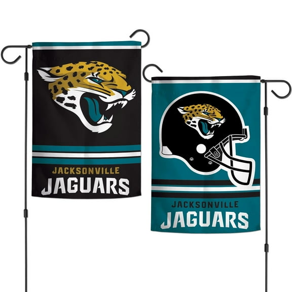 NFL Jacksonville Jaguars Name 12" x 18" Garden Flag