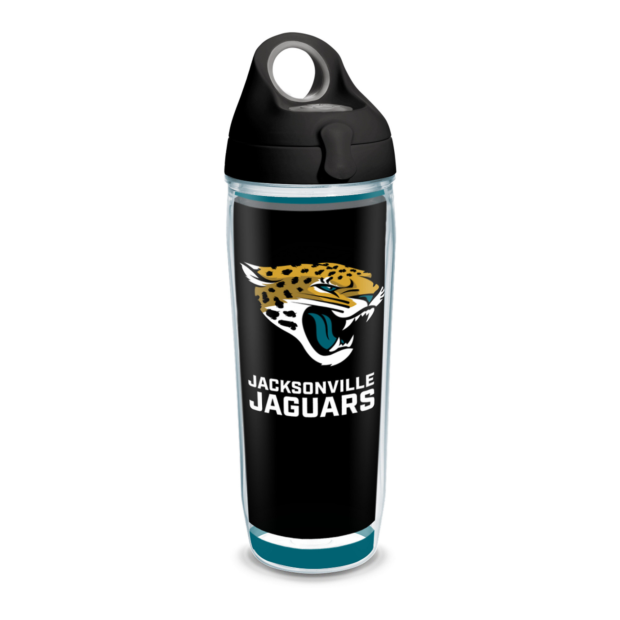 NFL Jacksonville Jaguars Touchdown 24 oz Water Bottle with lid