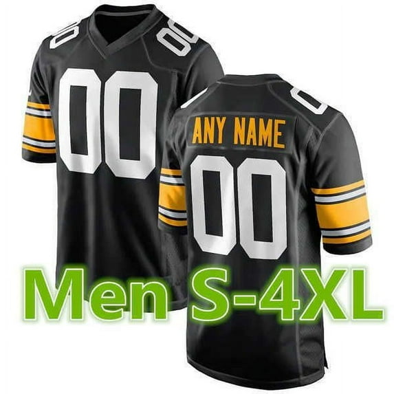 NFL_Jersey 2022 Football Jerseys 10 Mitchell Trubisky Pittsburgh''steelers''55 Devin Bush 8 Kenny Pickett