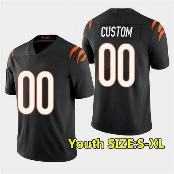 NFL_Jersey 9 Joe Burrow Football Jersey Ja'Marr Chase Tee Higgins Evan McPherson Joe Mixon Sam Hubbard Logan Wilson Trey Hendrickson Myles Murphy