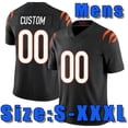 thumbnail image 1 of NFL_Jersey 9 Joe Burrow Football Jersey Ja'Marr Chase Tee Higgins Evan McPherson Joe Mixon Sam Hubbard Logan Wilson Trey Hendrickson Myles Murphy, 1 of 7
