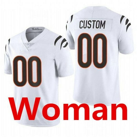 NFL_Jersey Football Jerseys Cincinnati''Bengals''custom 9 Joe Burrow 1 Ja'Marr Chase 28 Joe Mixon 22 Chidobe Awuzie 2 Evan McPherson 85 Tee Higgins 94 Sam Hubbard 29 Taylor-Britt