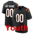 thumbnail image 1 of NFL_Jersey Football Jerseys Cincinnati''Bengals''custom 9 Joe Burrow 1 Ja'Marr Chase 28 Joe Mixon 22 Chidobe Awuzie 2 Evan McPherson 85 Tee Higgins 94 Sam Hubbard 29 Taylor-Britt, 1 of 7