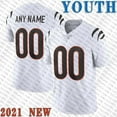thumbnail image 1 of NFL_Jersey Joe Burrow Mixon JaMarr Chase Custom Football Jersey Tee Higgins Sam Hubbard Trey Hendrickson Logan Wilson Myles Murphy Tyler Boyd Ted Karras Mens Womens Youth KIDS, 1 of 7