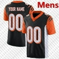 thumbnail image 1 of NFL_Jersey Joe Burrow Mixon JaMarr Chase Custom Football Jersey Tee Higgins Sam Hubbard Trey Hendrickson Logan Wilson Myles Murphy Tyler Boyd Ted Karras Mens Womens Youth KIDS, 1 of 7