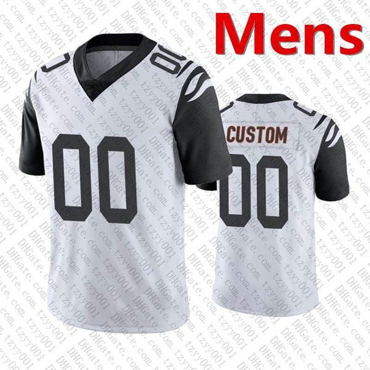 NFL_Jersey Joe Burrow Mixon JaMarr Chase Custom Football Jersey Tee