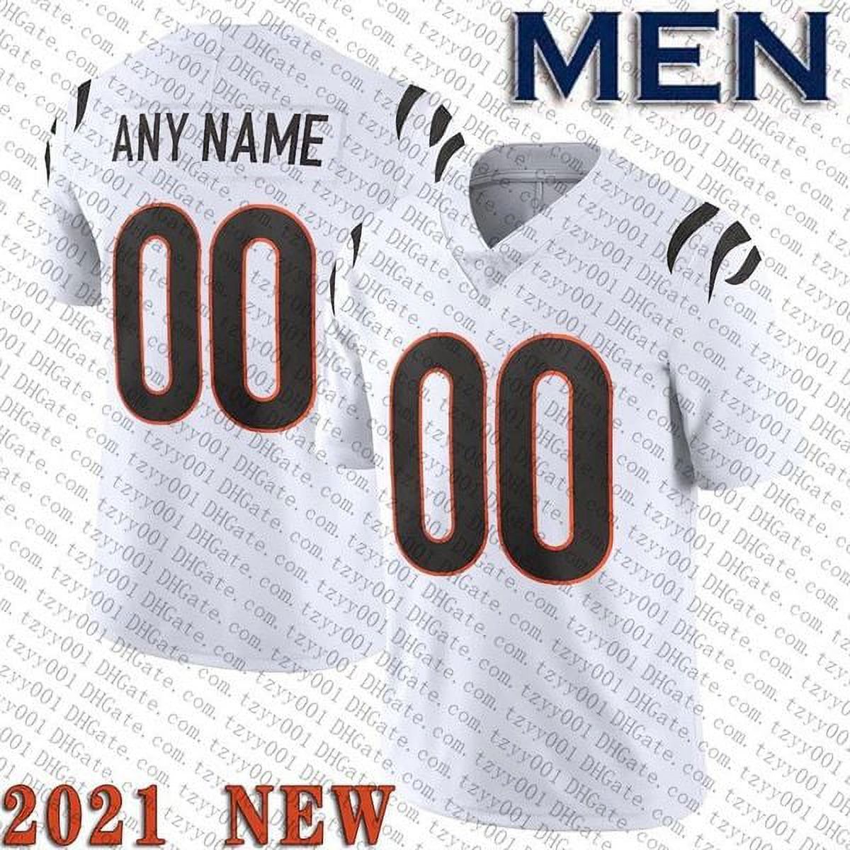 NFL_Jersey Joe Burrow Mixon JaMarr Chase Custom Football Jersey Tee