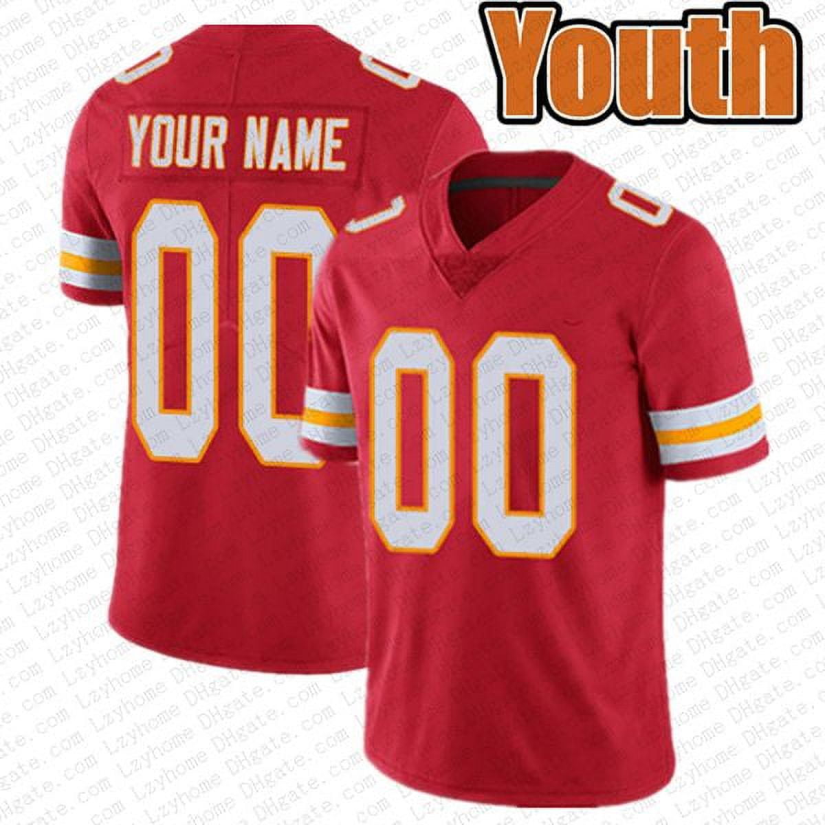 NFL_Jersey Patrick Mahomes Travis Kelce Isaih Pacheco Football Jersey