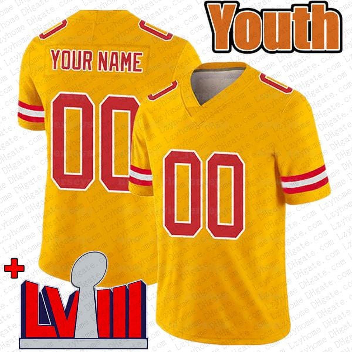 NFL_Jersey Patrick Mahomes Travis Kelce Isaih Pacheco Football Jersey
