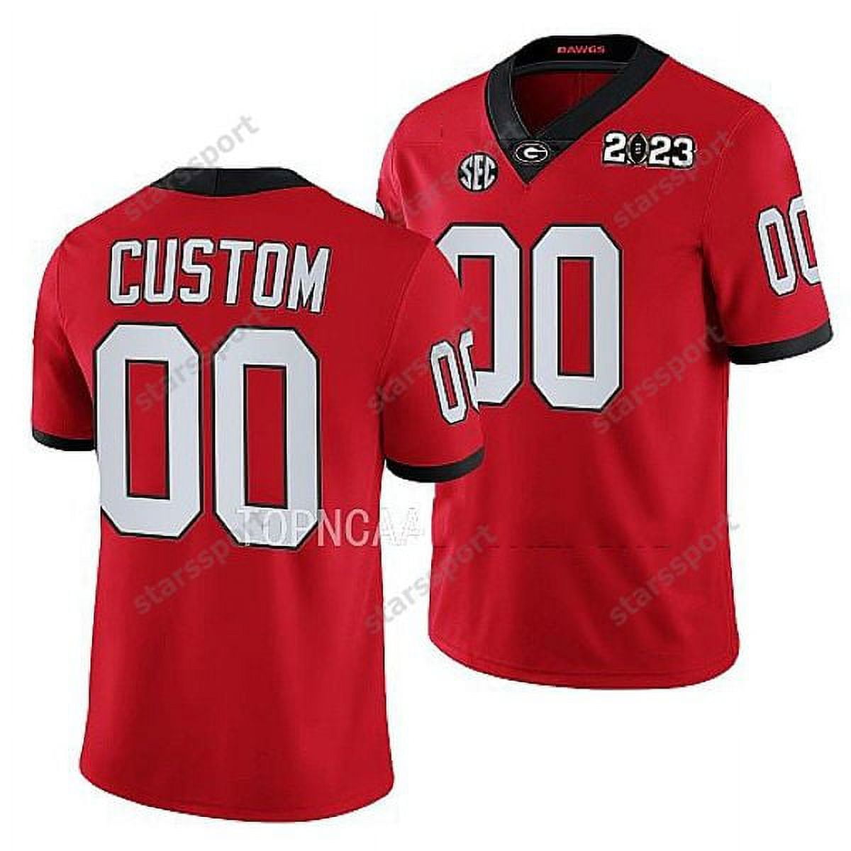 NFL_Jersey UGA Football Jersey 2023 National Champions Jersey