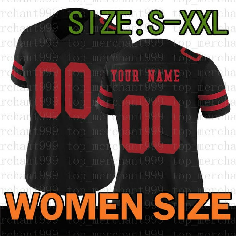 Red and sales black nfl jersey