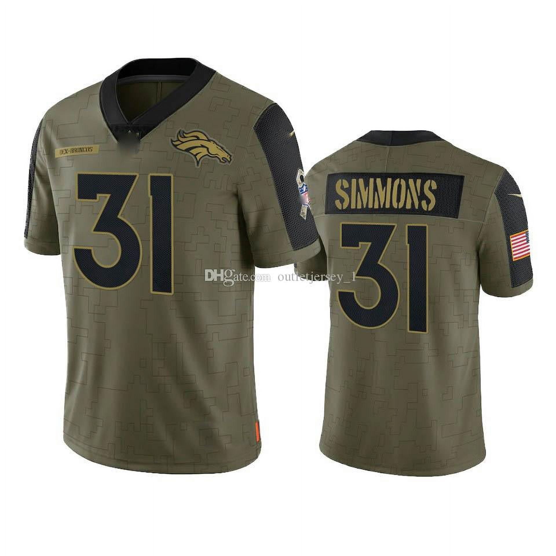 Denver broncos shop womens custom jersey