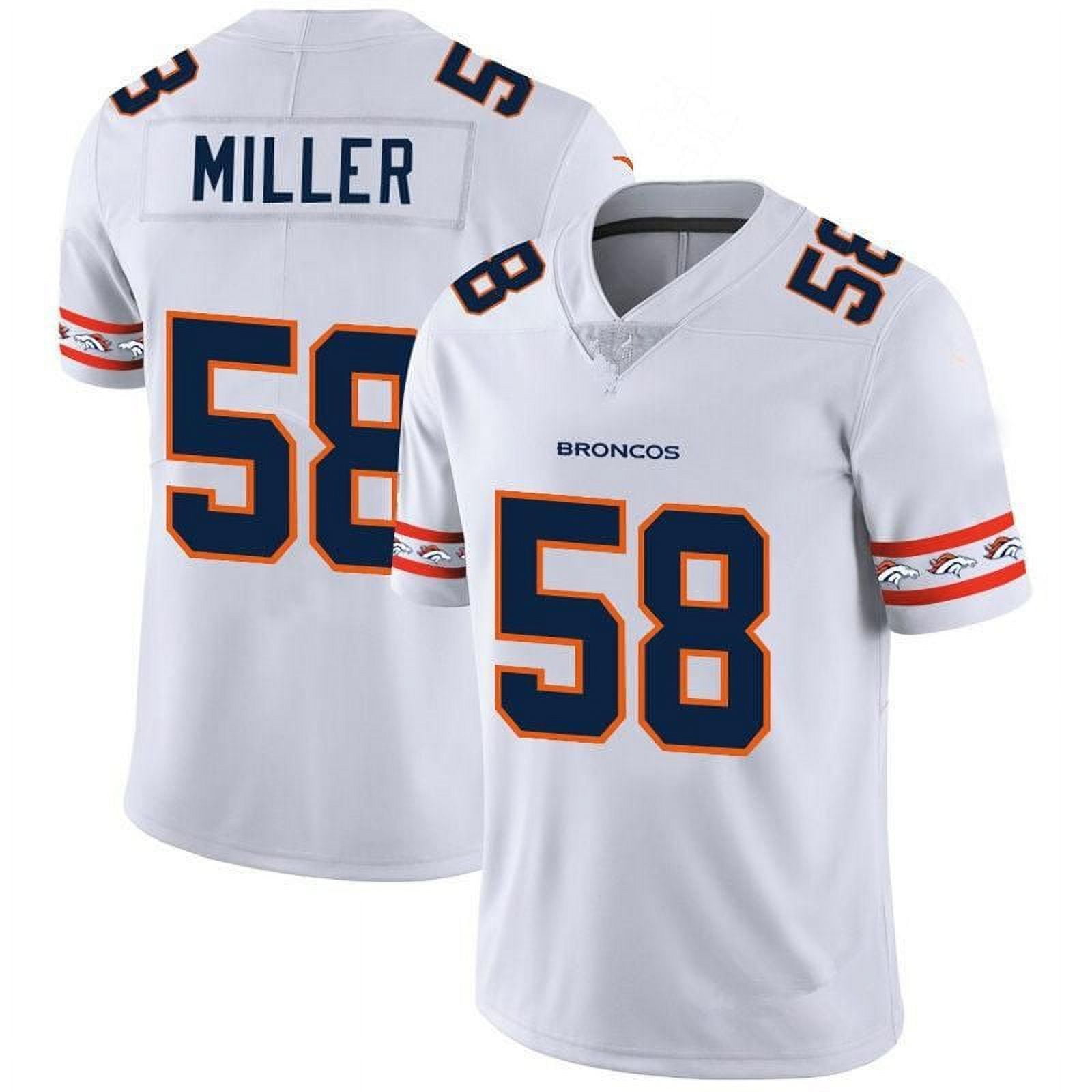 Womens white broncos jersey sale