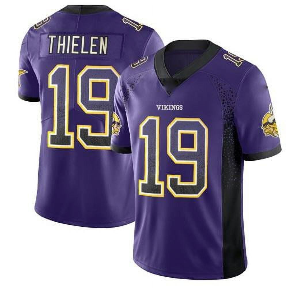 Nike Minnesota Vikings No19 Adam Thielen Olive/Camo Men's Stitched NFL Limited 2017 Salute To Service Jersey