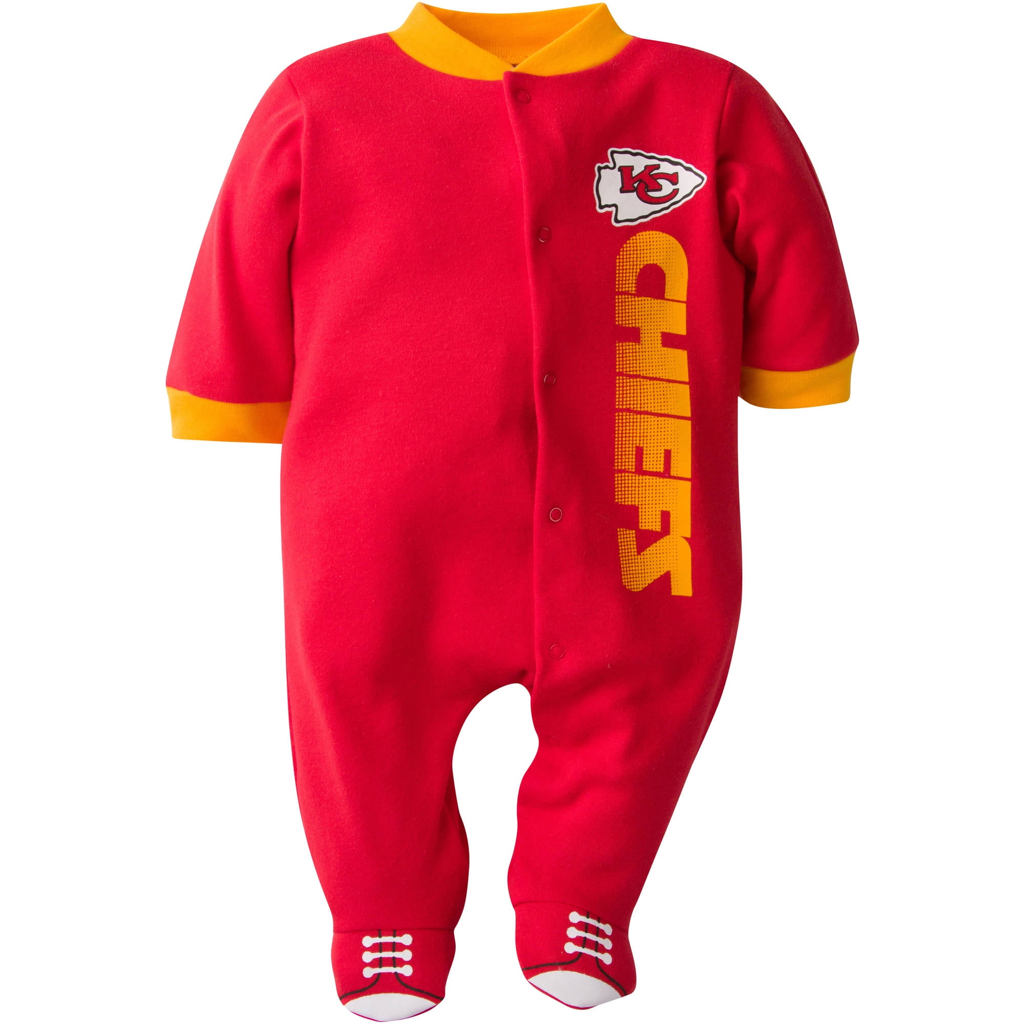 NFL Kansas City Chiefs Baby Boys Team Sleep 'N Play Outfit 