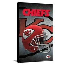 NFL Kansas City Chiefs - Helmet 16 Canvas Wall Poster, 14.725" x 22.375"