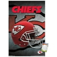 thumbnail image 1 of NFL Kansas City Chiefs - Helmet 16 Wall Poster, 14.725" x 22.375", 1 of 6