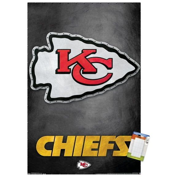 NFL Kansas City Chiefs - Logo 13 Wall Poster, 14.725" x 22.375"
