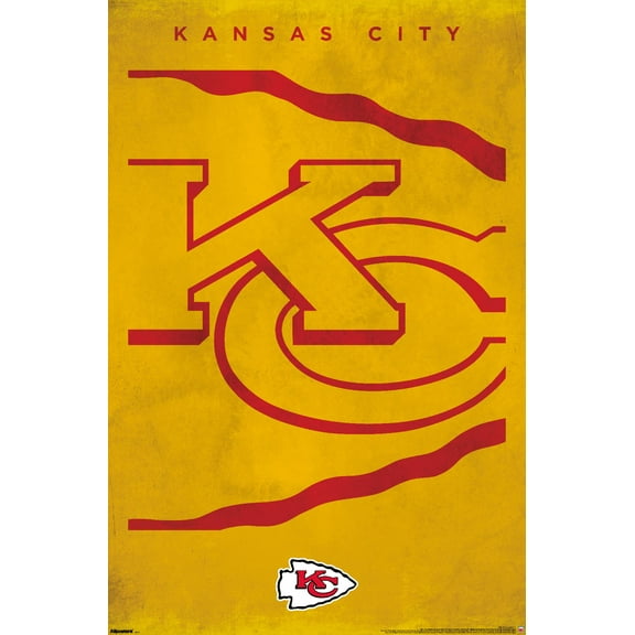 NFL Kansas City Chiefs - Logo 25 Wall Poster, 22.375" x 34"